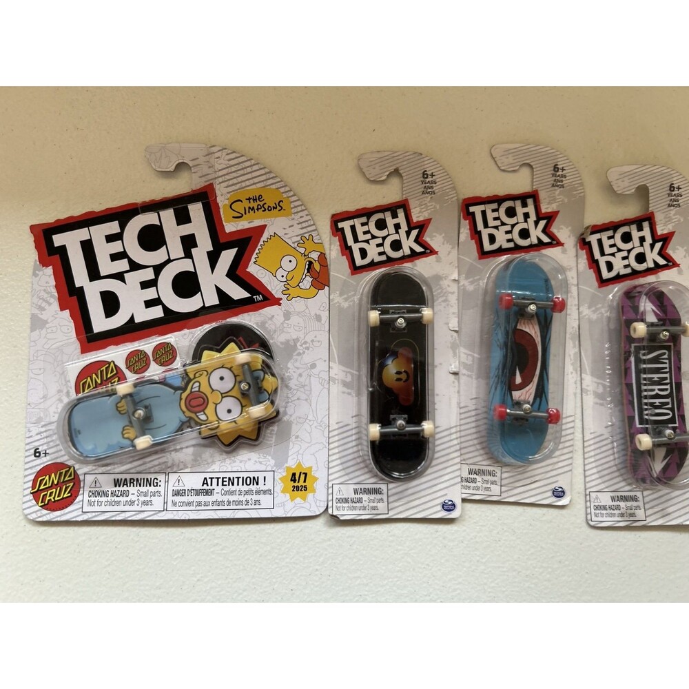 Tech Decks (6) New In Boxes - Picture 2 of 6